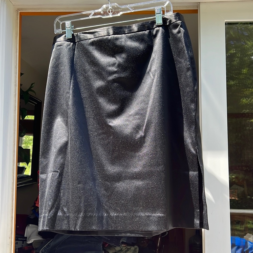Isaac Mizrahi Black Skirt